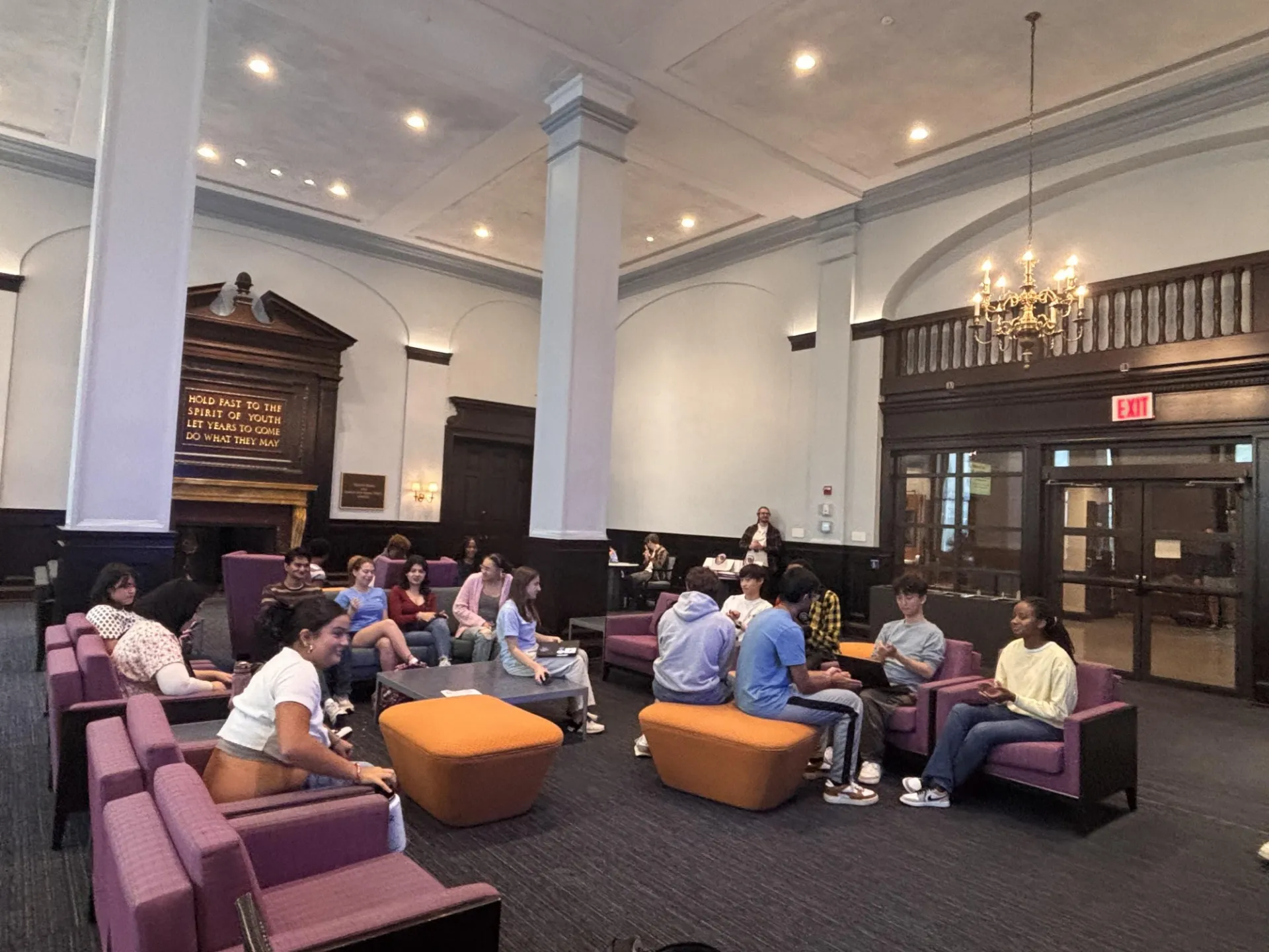 Hall councils gathered at RHLO Retreat 2024