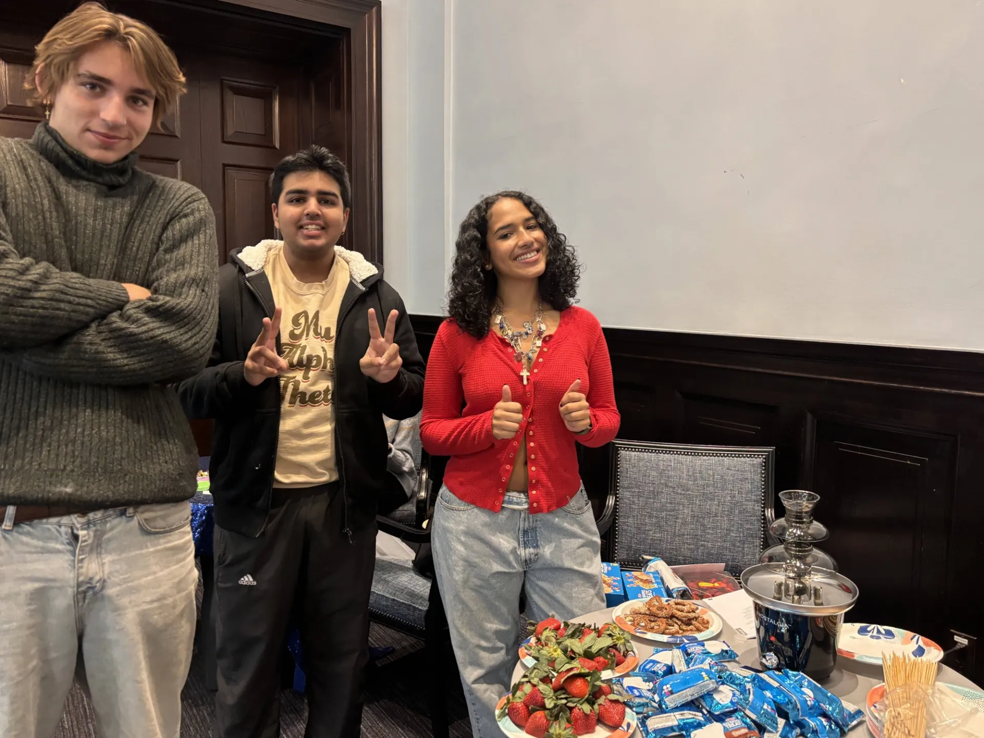 RHLO Board with Chocolate Fountain