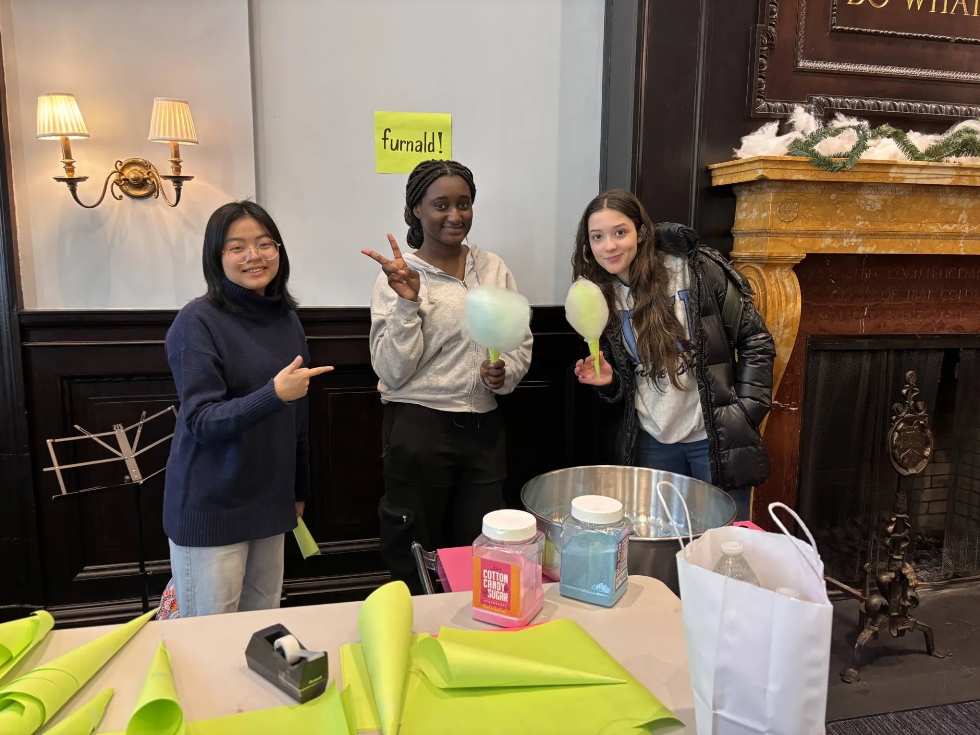 Furnald Hall Council - Cotton Candy Making